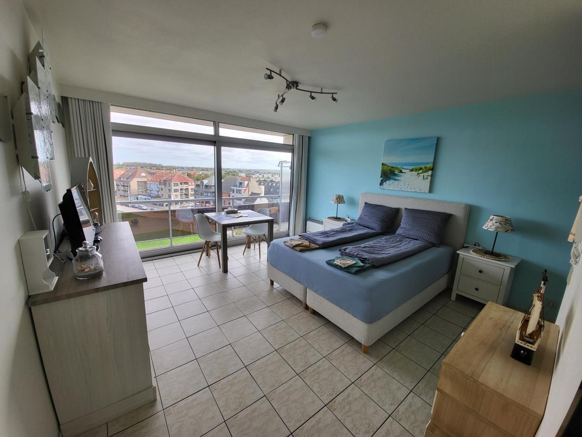 Studio With Sea View And Panoramic View In Bredene Exterior photo